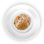 Baked Potato With Chicken Mayo 